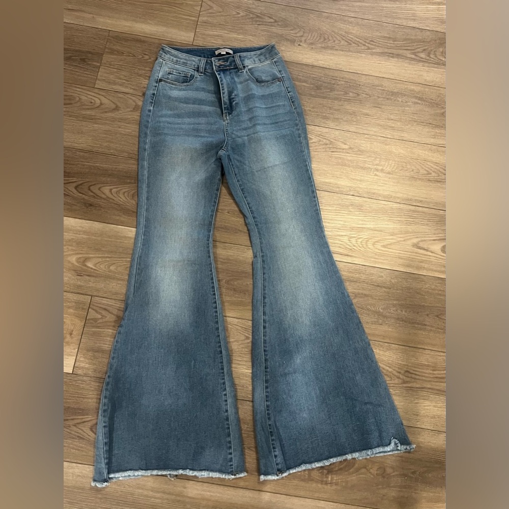 Wonderly High-Rise Flare Jeans